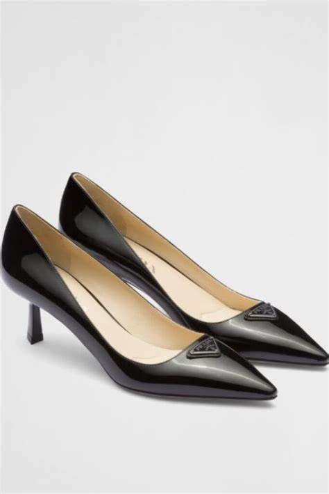 schwarze pumps prada|Prada shoes farfetch.